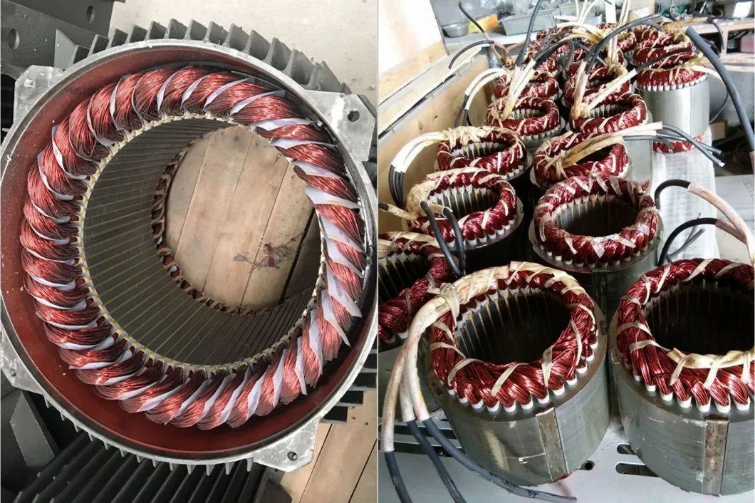 10kw Customized Double Shaft Synchronous Permanent Magnet Generator Pmg