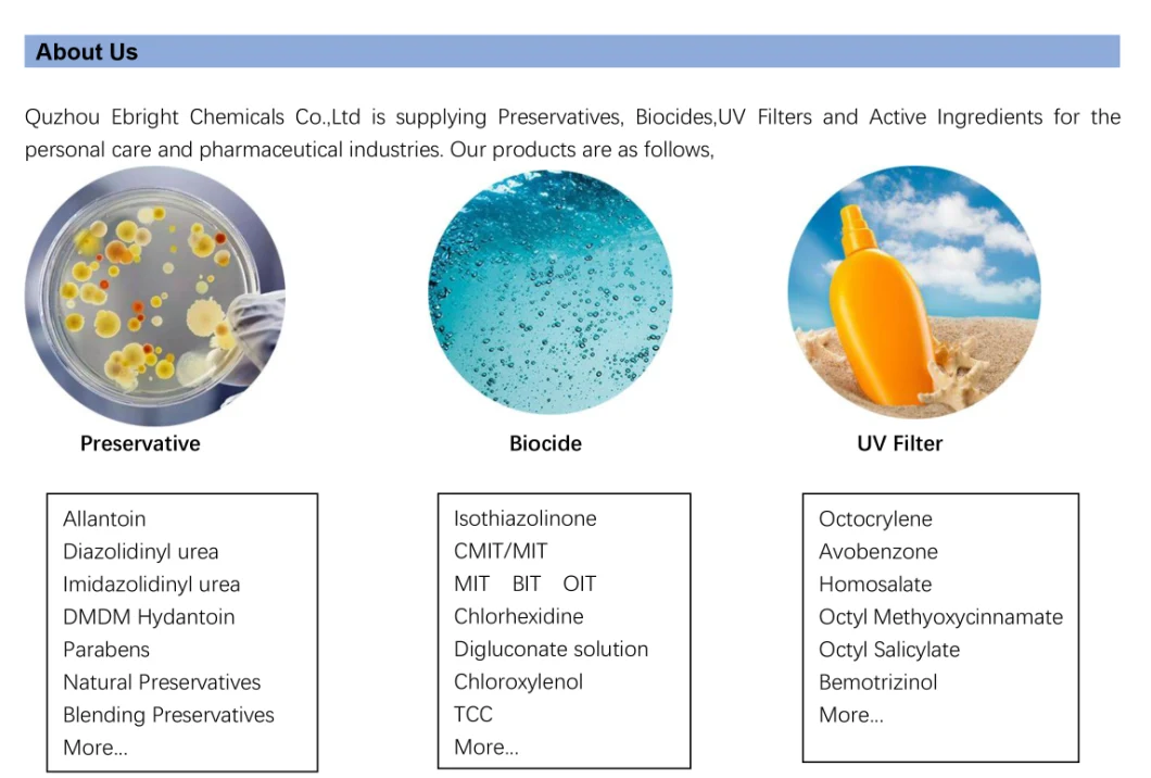 Preservative Euxyl PE9010 Equivalent Phenoxyethanol and Ethylhexylglycerin